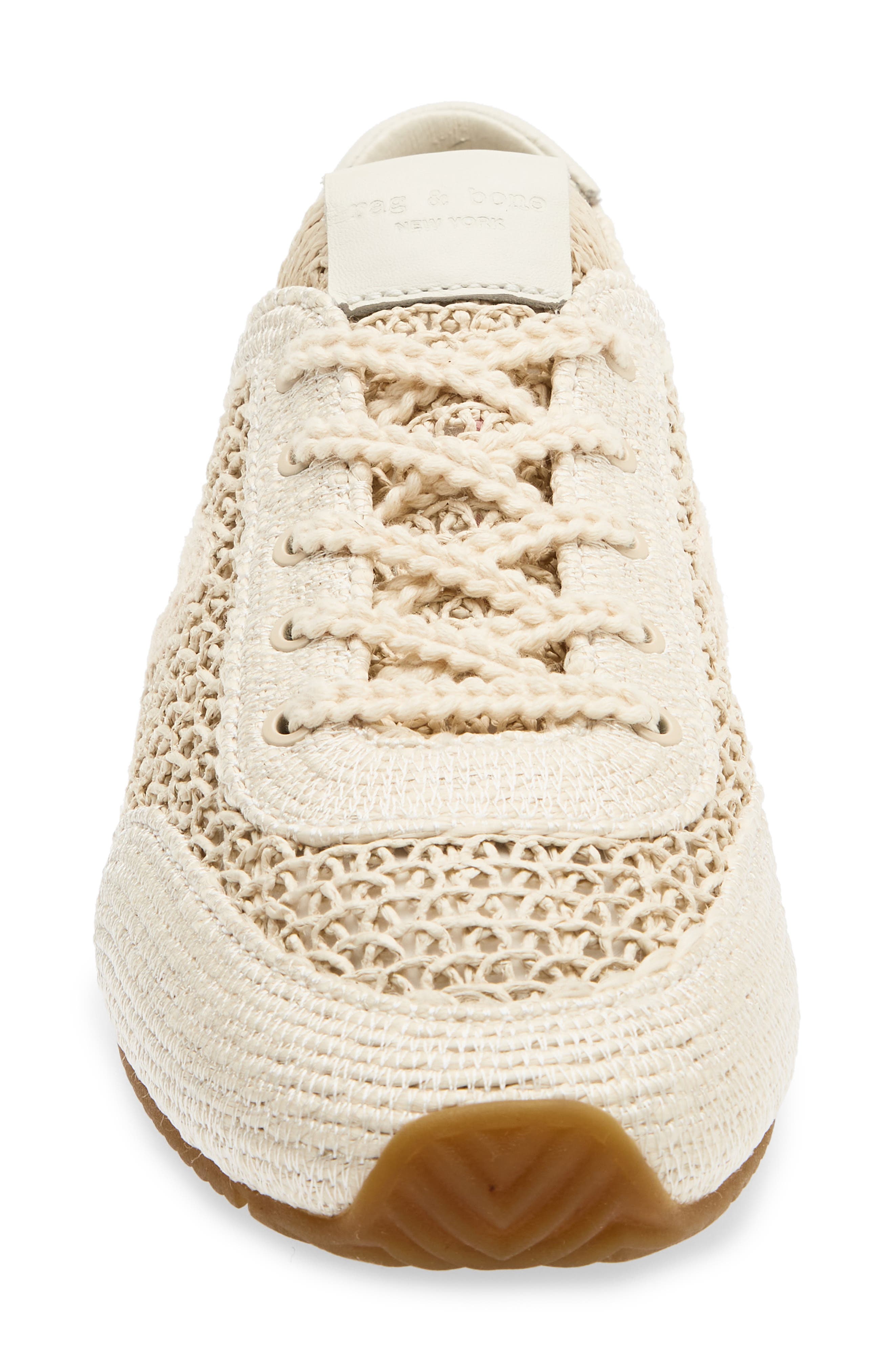 Retro Runner Slim Ultra Sneaker, Alternate, color, SEA SALT RAFFIA