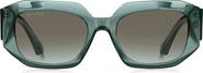 Etro 55mm Gradient Geometric Sunglasses