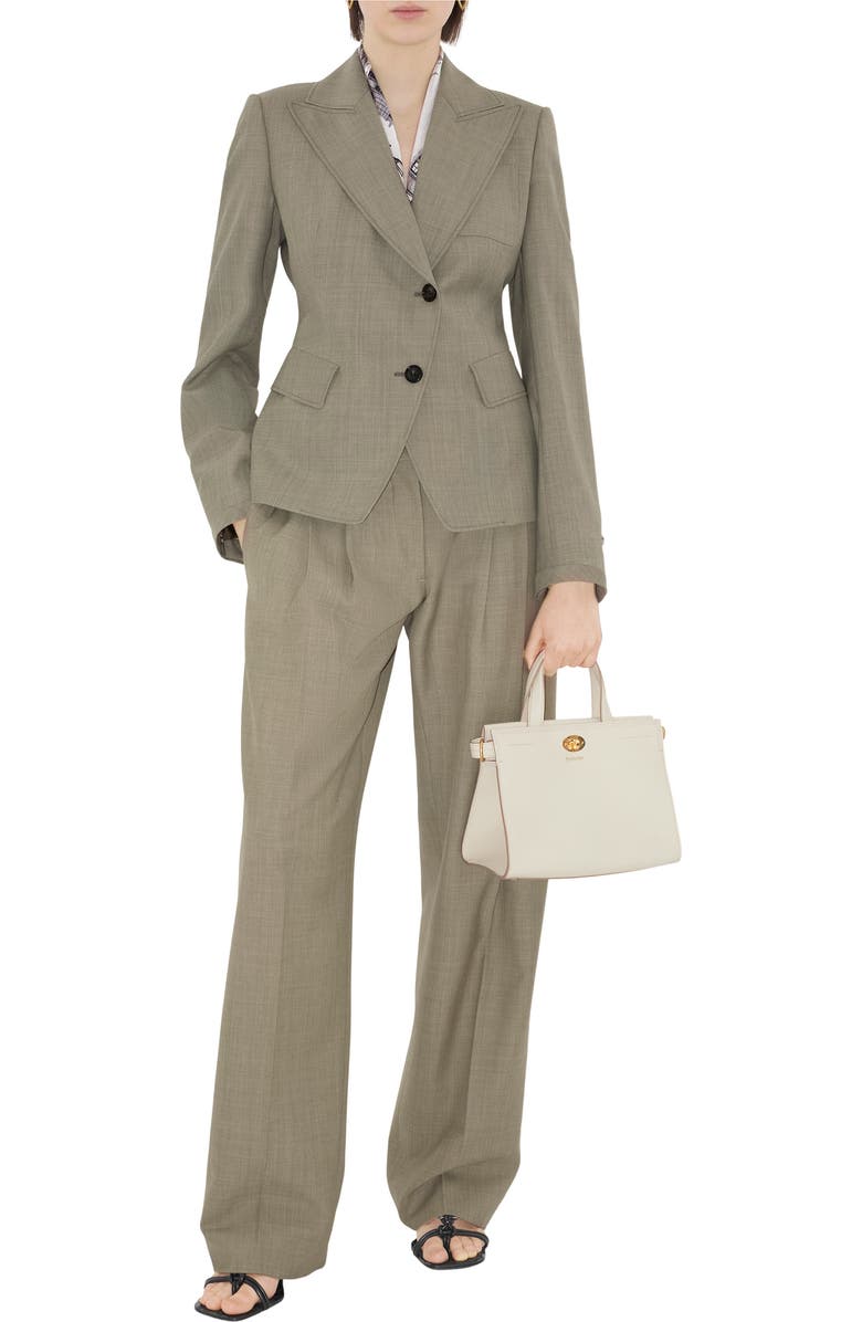 Burberry Mini Cotswolds Tote, Alternate, color, Soap Beige