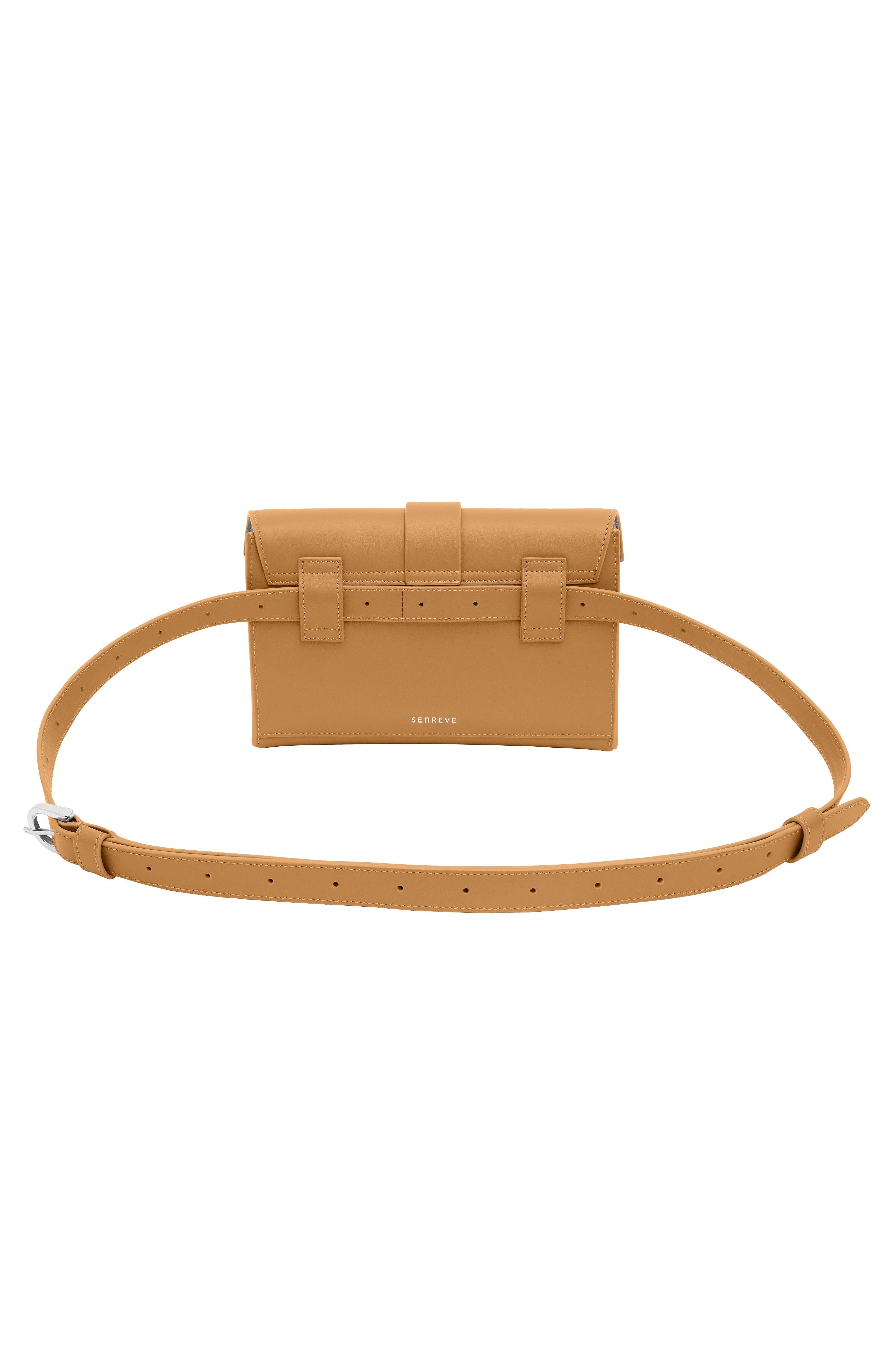 SENREVE Aria Belt Bag Vegan Cactus Leather 5-Way Convertible Handbag, Alternate, color, 