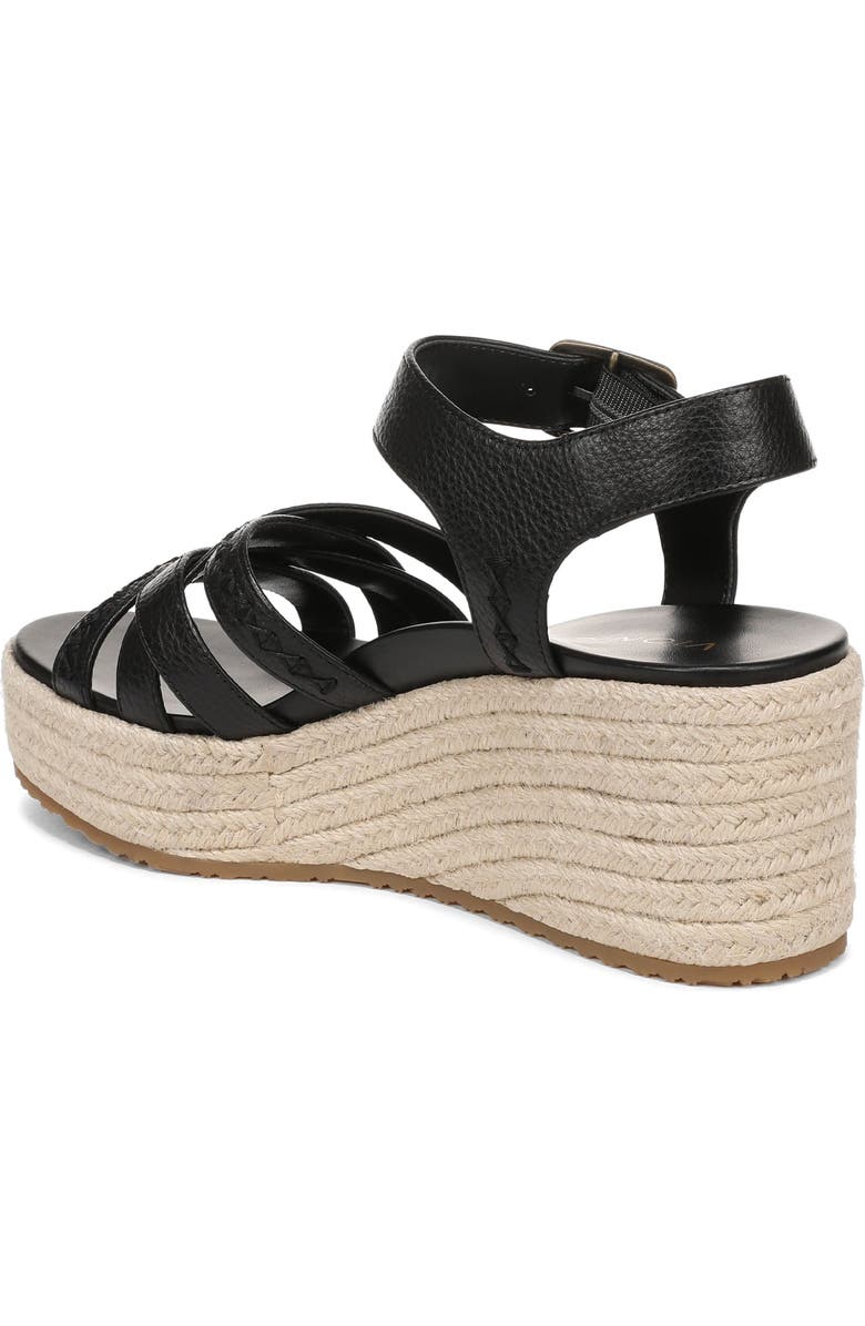 Vionic Danal Platform Wedge, Alternate, color, Black