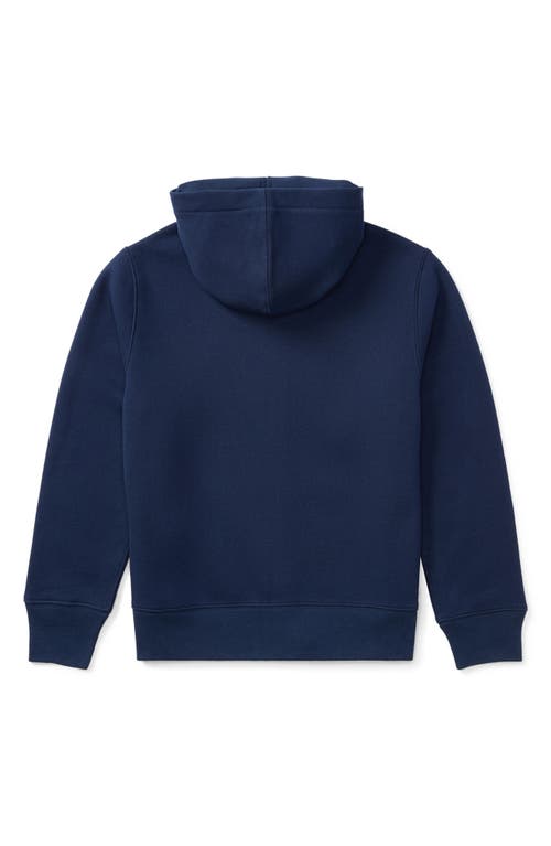 Polo Ralph Lauren Full Zip Hoodie Teens In Blue