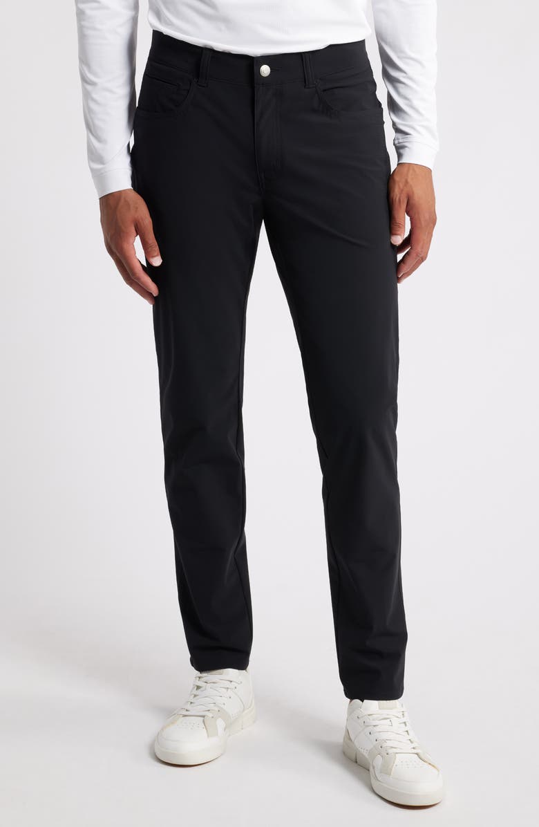 Peter Millar Bingham Tailored Fit Performance Knit Pants, Main, color,