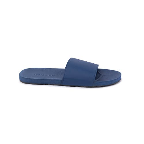 Feelgoodz Banyan Rubber Spa/shower Slide Sandals In Blue
