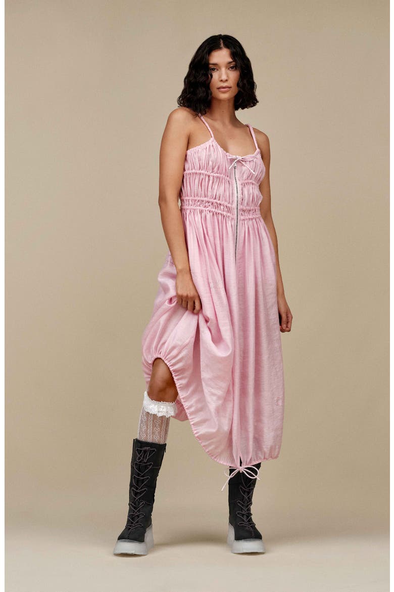 Areum Sleeveless Midi Dress, Alternate, color, DUSTY LILAC