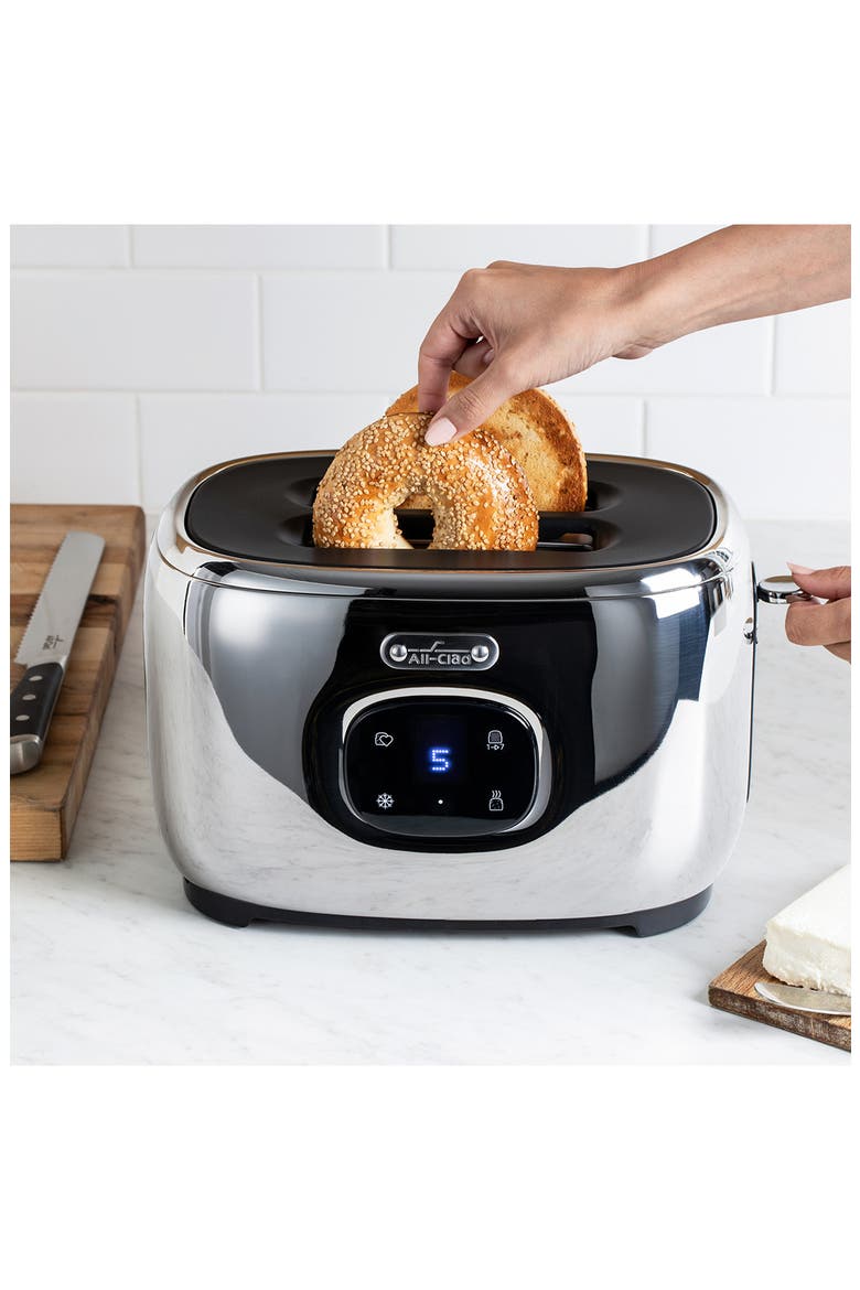 2-Slice Smart Touchscreen Toaster, Alternate, color, STAINLESS STEEL