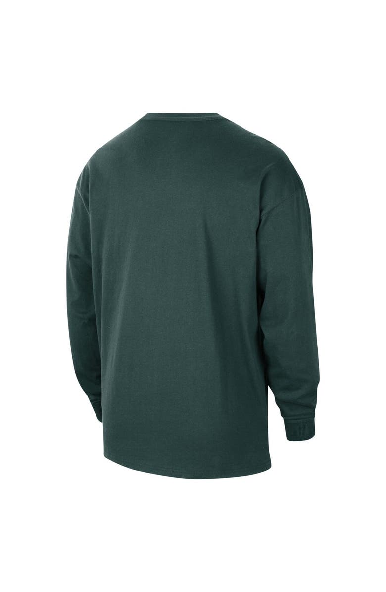 Nike Men's Nike Green Michigan State Spartans Heritage Max90 Long Sleeve T-Shirt, Alternate, color, Green