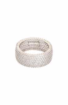 Juvell Pavé Cubic Zirconia Band Ring