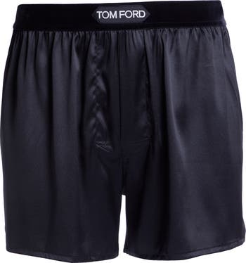【関税＆送料込み】Tom Ford Stretch Silk Satin Boxer Shorts TOM FORD Stretch-Silk Satin Boxers for Men | MR PORTER