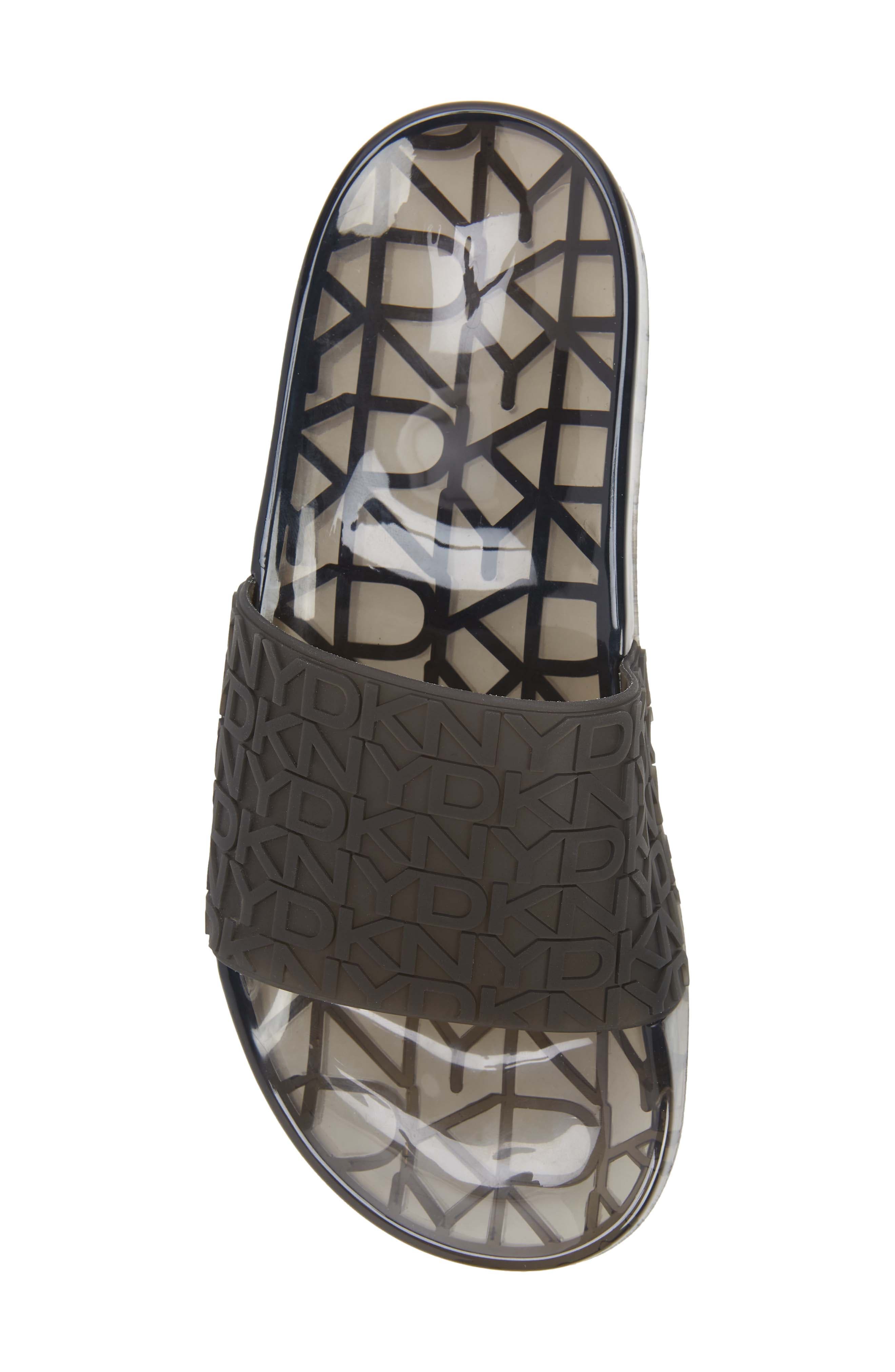 DKNY Tinzli Jelly Slide Sandal, Alternate, color, 