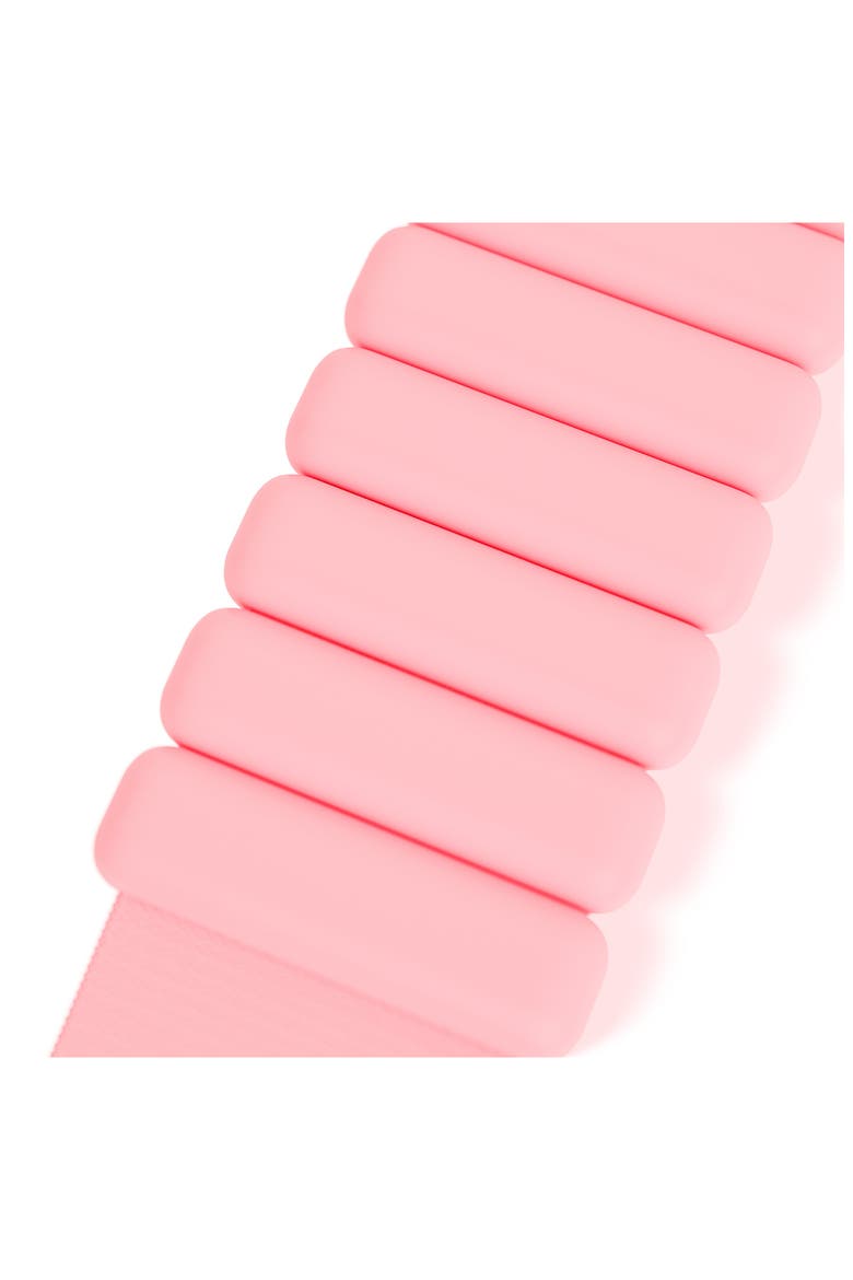 Set of 2 1-Pound Weighted Bangles, Alternate, color, BLUSH
