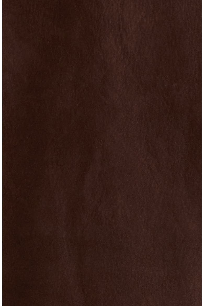 x Beckham Mordy Suede & Genuine Shearling Jacket, Alternate, color, OPEN BROWN