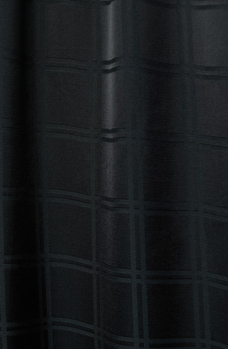 MANGO Check Pajama Pants, Alternate, color, Black