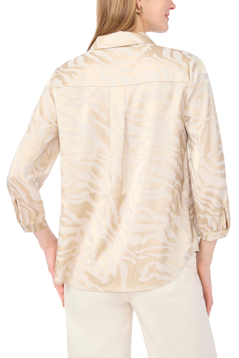 Satin Shirt, Alternate, color, BIRCH