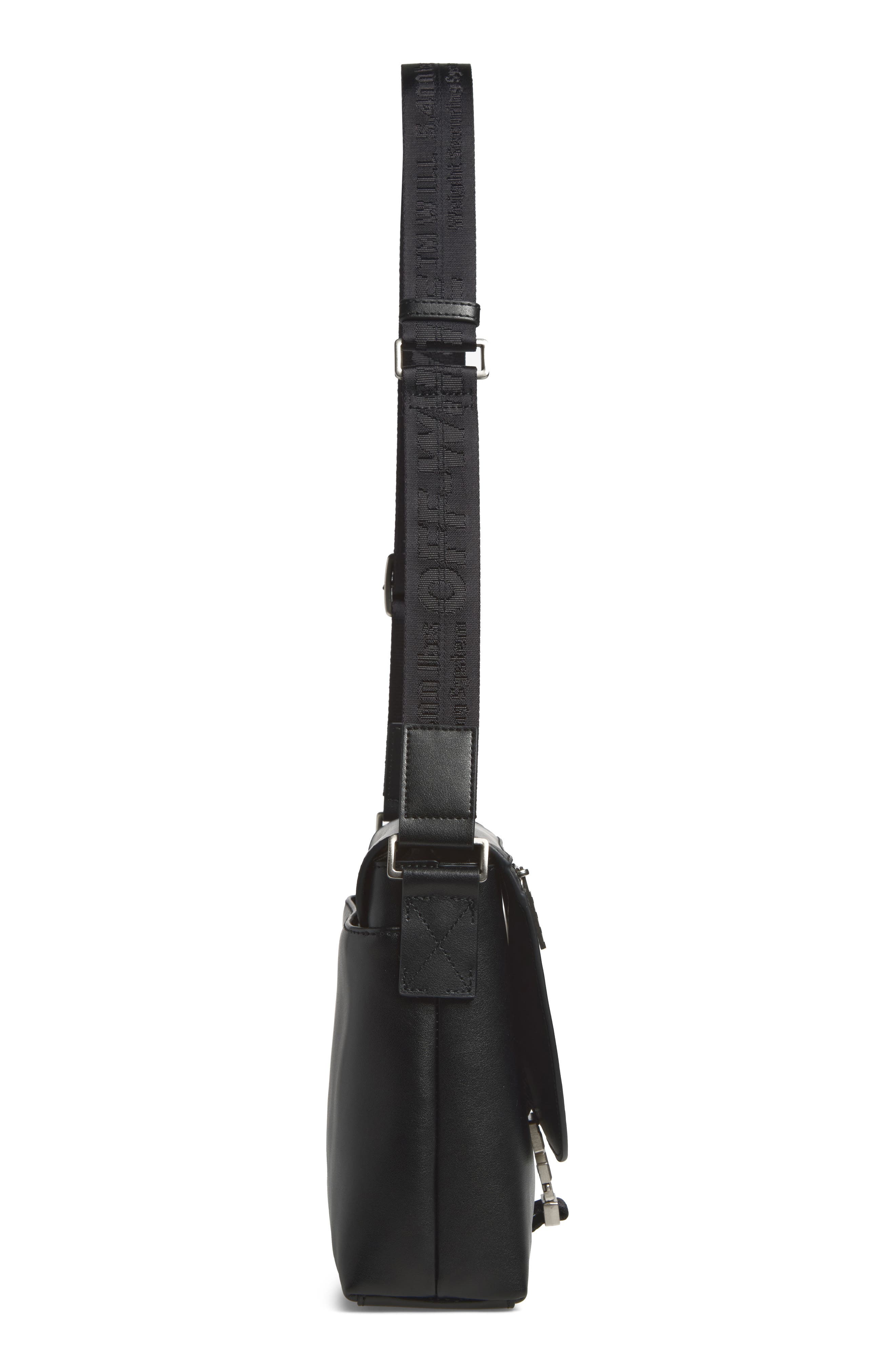 Messenger Bag, Alternate, color, BLACK