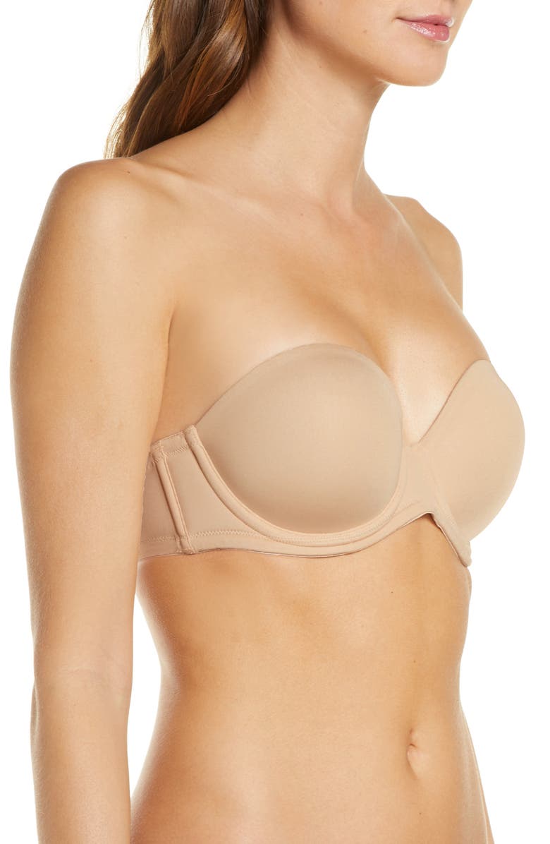 Wacoal Red Carpet Convertible Strapless Bra, Alternate, color, Brush
