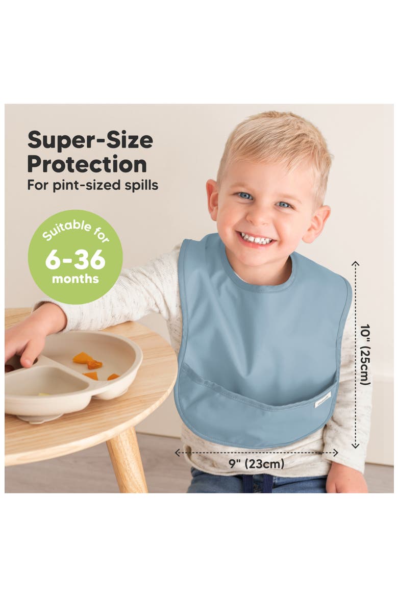 3-Pack Presto Waterproof Bibs, Alternate, color, Ocean