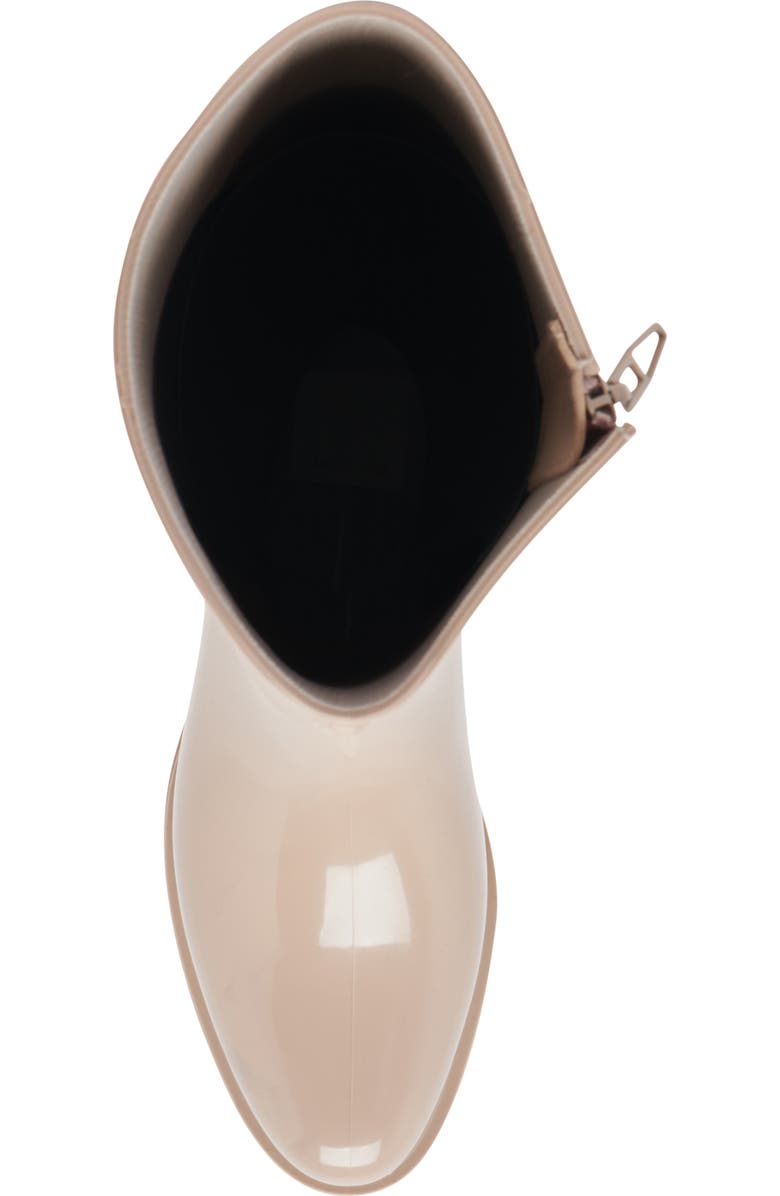 Dolce Vita Cloudy H₂O Waterproof Knee High Boot, Alternate, color, Dune Patent Stella H2o