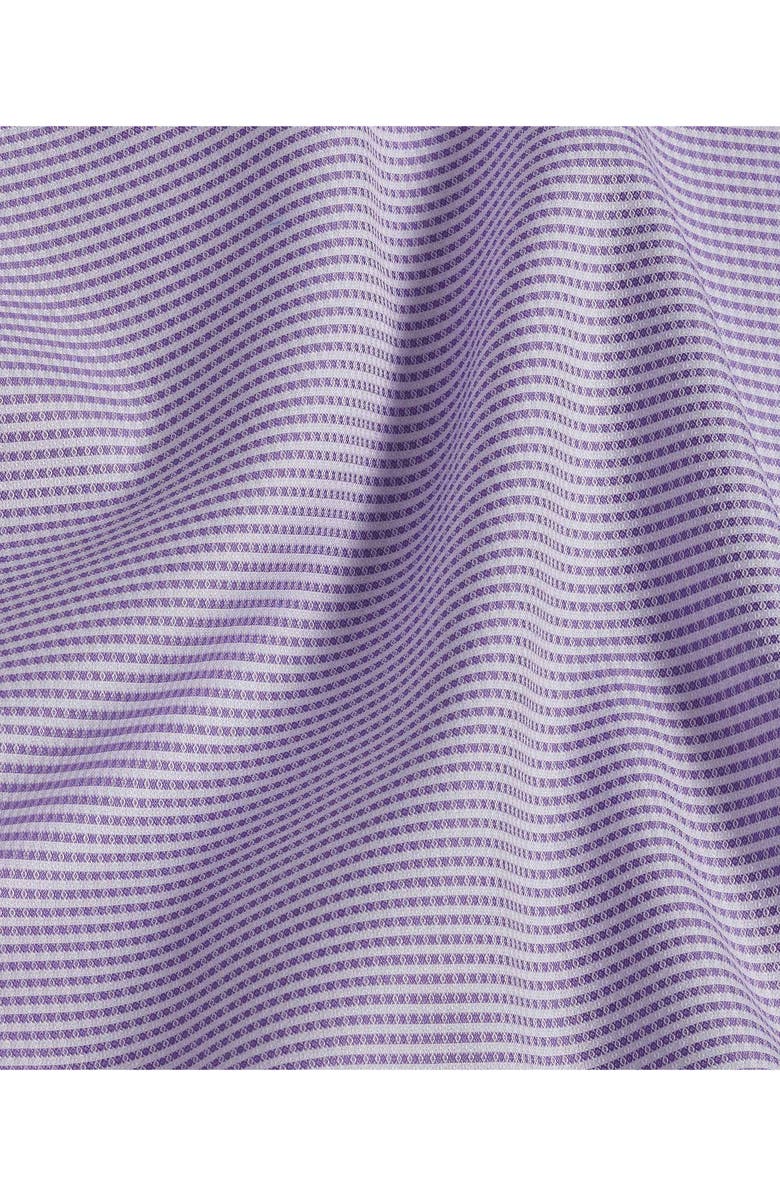 David Donahue Slim Fit Micro Dobby Dress Shirt, Alternate, color, 