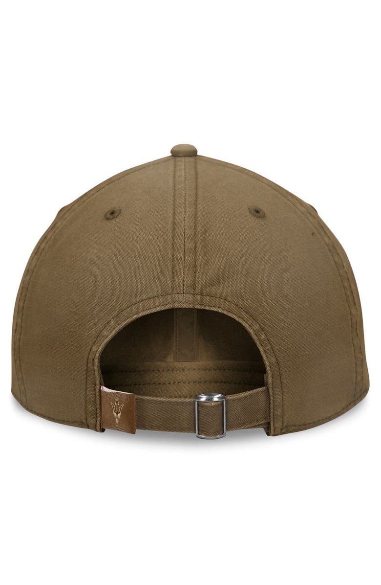 TOP OF THE WORLD Men's Top of the World Khaki Arizona State Sun Devils Adventure Adjustable Hat, Alternate, color, 