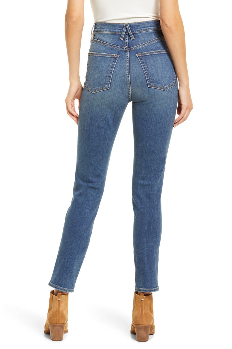 Beatnik High Waist Ankle Slim Jeans, Alternate, color, ANYTHING GOES