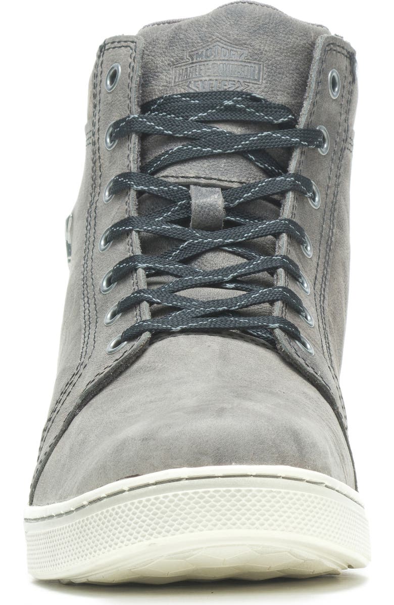 HARLEY DAVIDSON Bateman Leather High Top Moto Sneaker, Alternate, color,