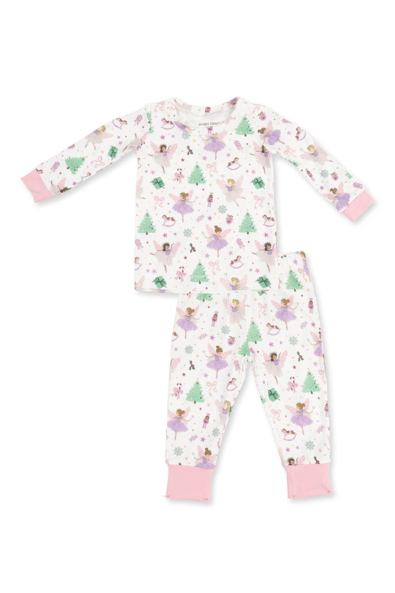 Sugar Plum Fairies Pajamas, Main, color, PINK IVORY