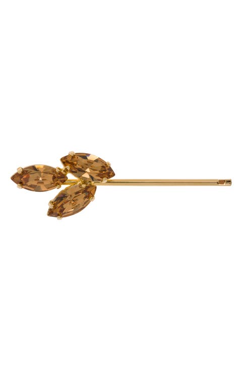 Triple Crystal Bobby Pin