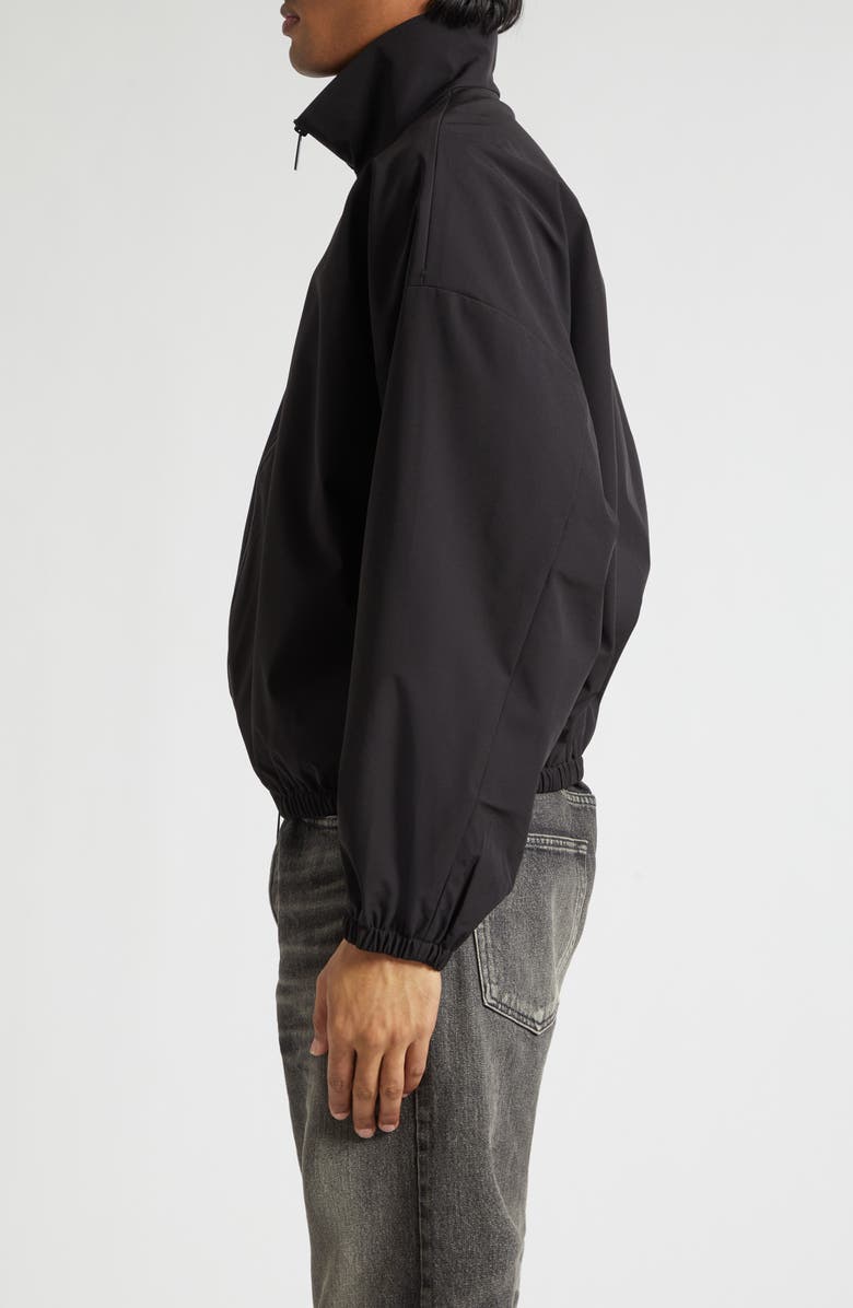Fear of God Relaxed Track Jacket, Alternate, color, Black Black