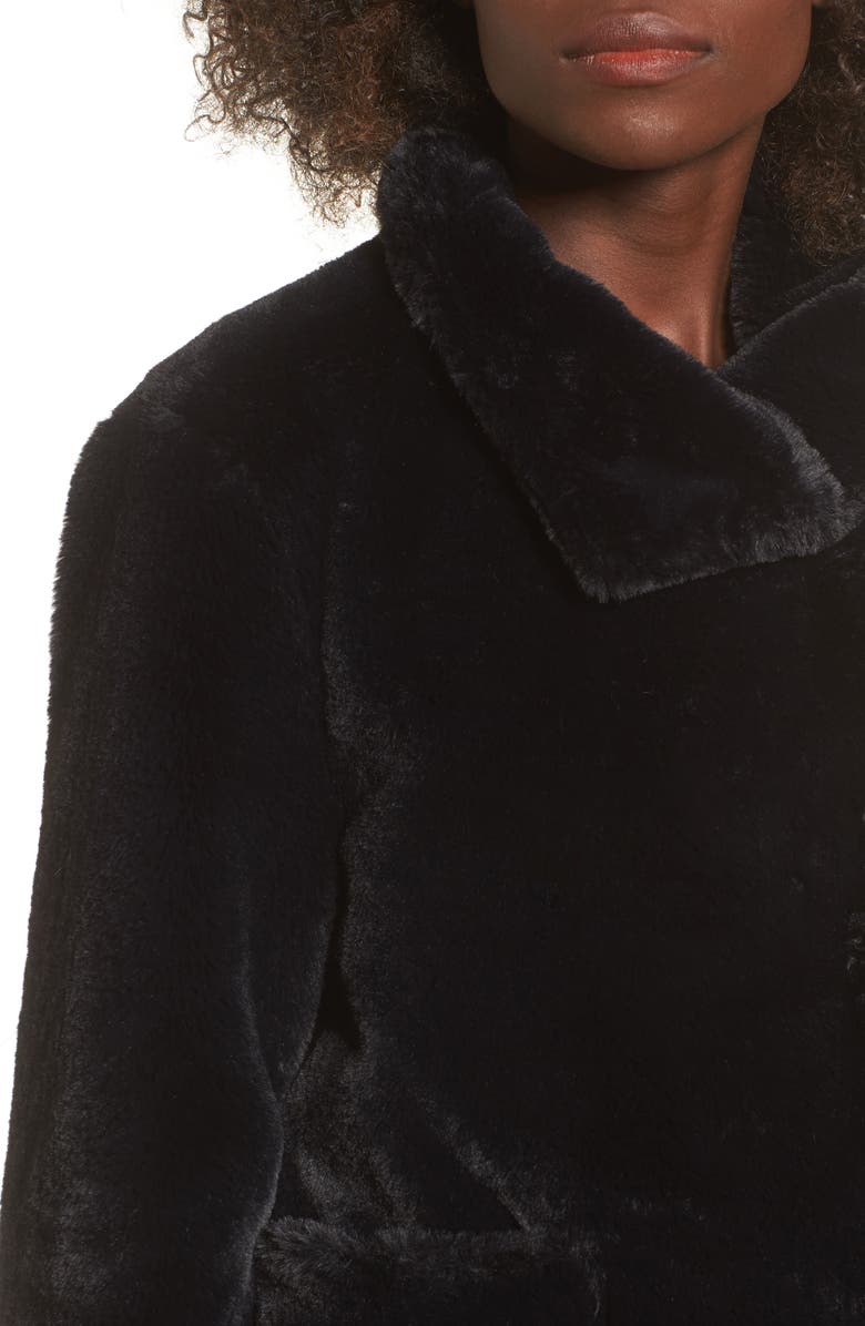 Leith Fur-Fect Faux Fur Jacket, Alternate, color, 