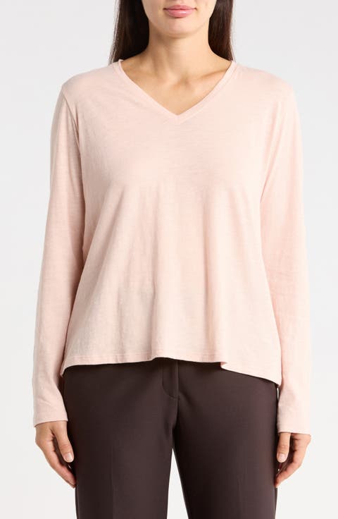 V-Neck Easy Organic Cotton T-Shirt