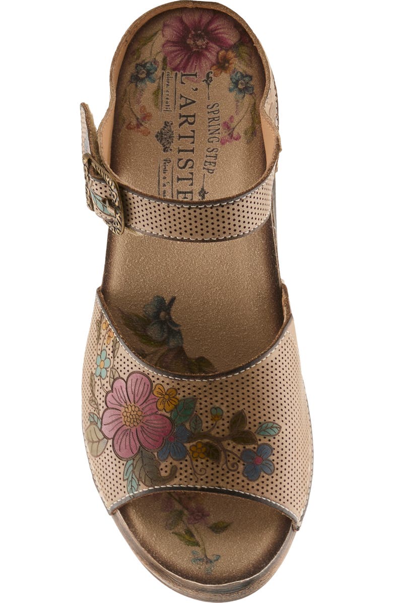 L'Artiste by Spring Step Japhette Platform Sandal, Alternate, color,