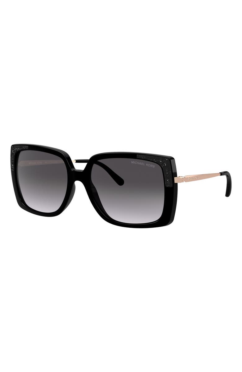 Michael Kors 56mm Gradient Square Sunglasses, Alternate, color, 