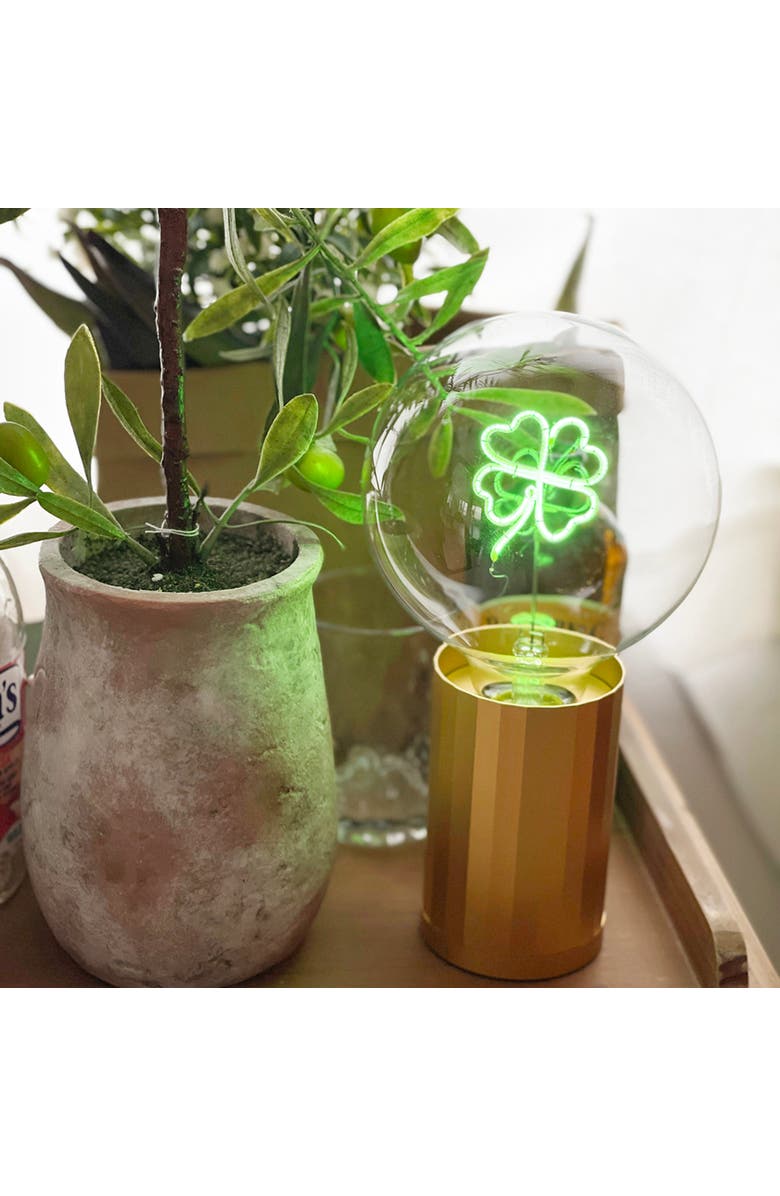 MITB Clover Portable Table Lamp, Alternate, color, Gold