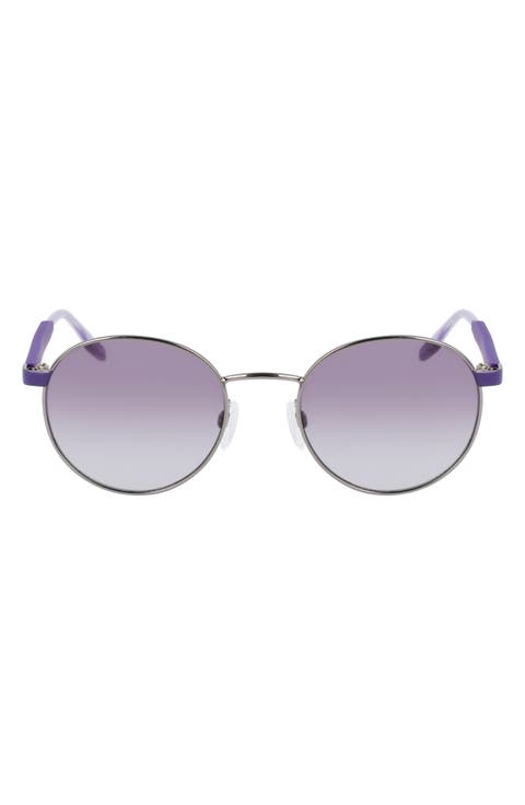 Ignite 51mm Gradient Round Sunglasses
