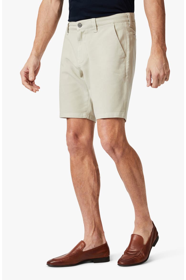 Arizona Slim Fit Flat Front Chino Shorts, Alternate, color, WILLOW HIGH-FLYER