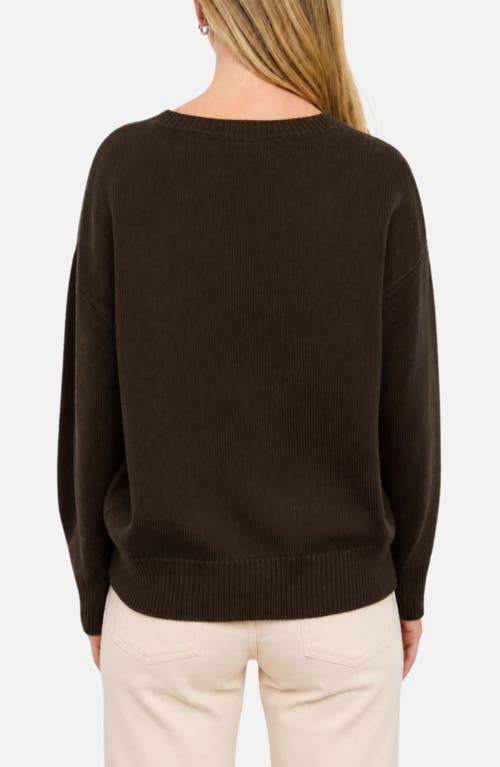 Blu Pepper Teddy Bear Pullover Sweater In Brown