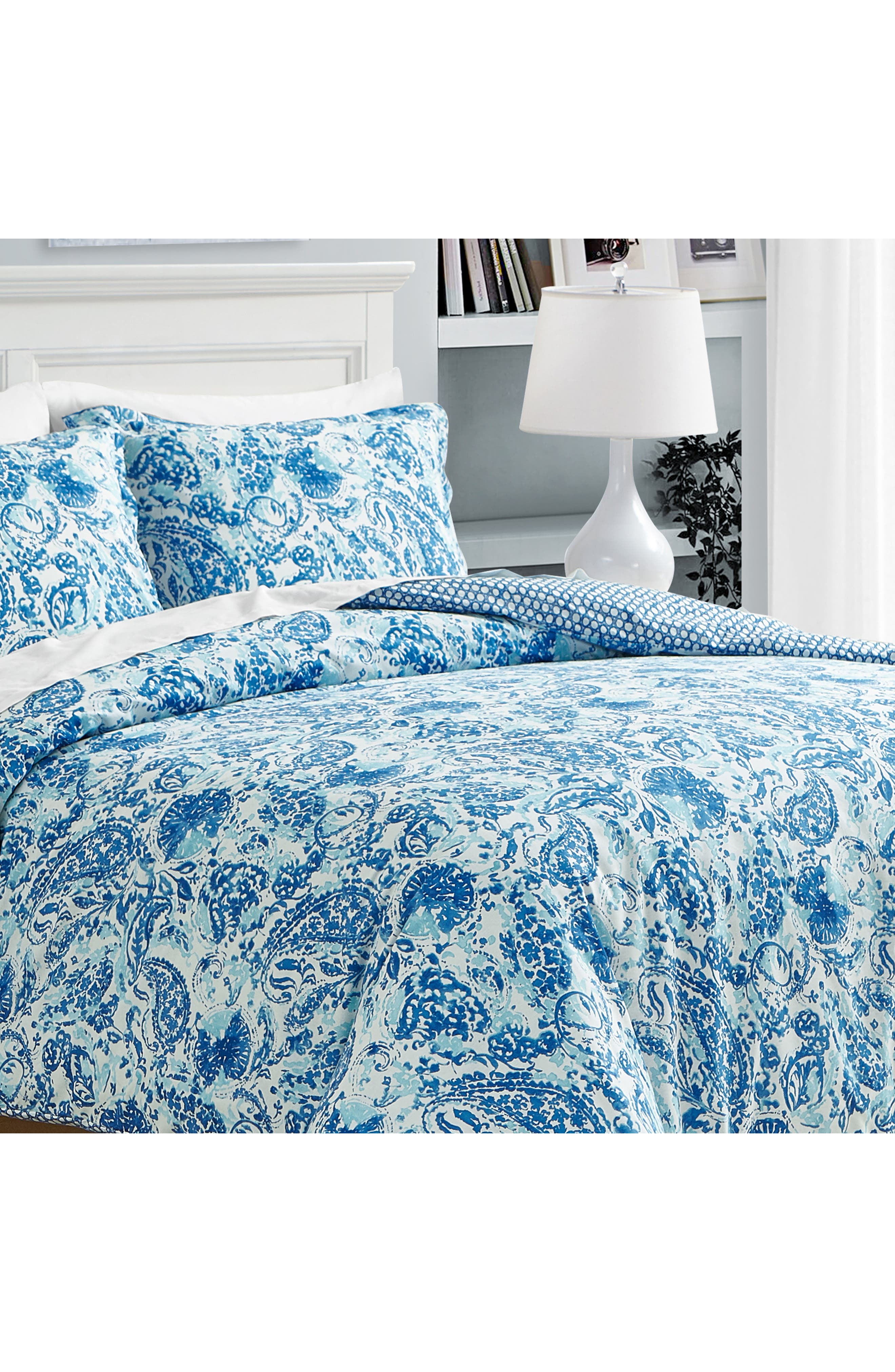 Brooke Cotton Comforter & Shams Set