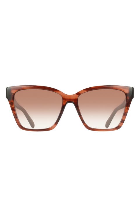 57mm Rectangle Sunglasses