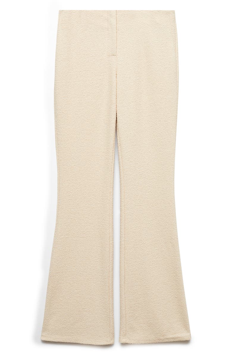 MANGO Knit Flare Pants, Alternate, color, 