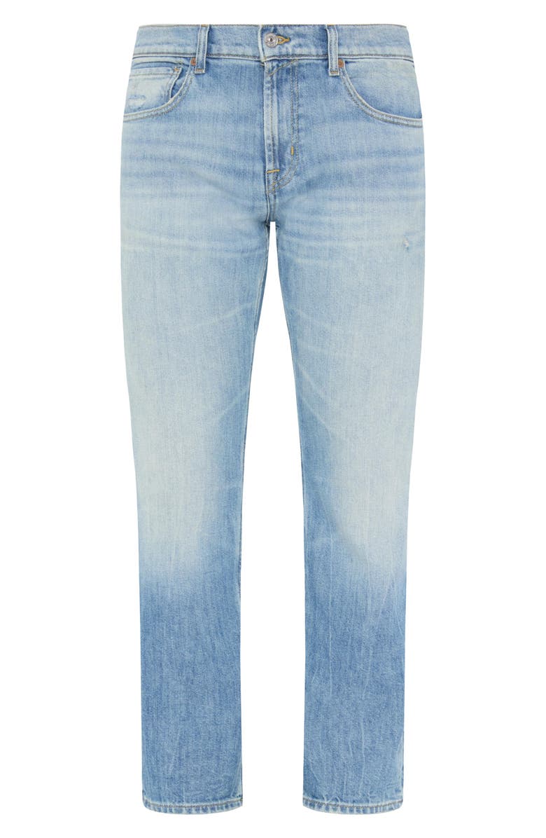 7 For All Mankind The Straight Leg Jeans, Alternate, color, Outline