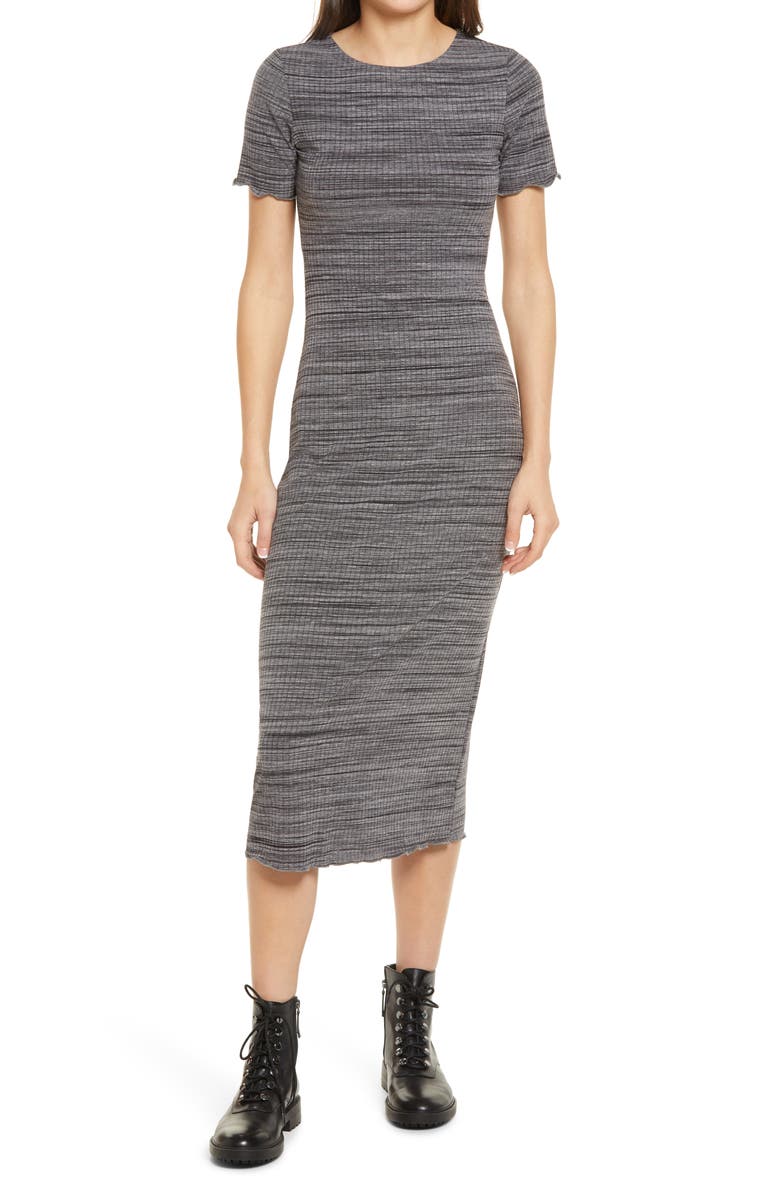 Reformation Perry Rib Midi Dress, Main, color,
