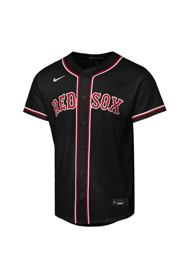 Youth Nike Jarren Duran Black Boston Red Sox Fashion Replica Player Jersey, Alternate, color, Black