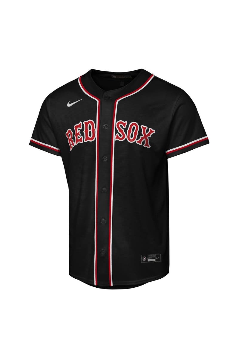 Nike Youth Nike Jarren Duran Black Boston Red Sox Fashion Replica Player Jersey, Alternate, color, Black