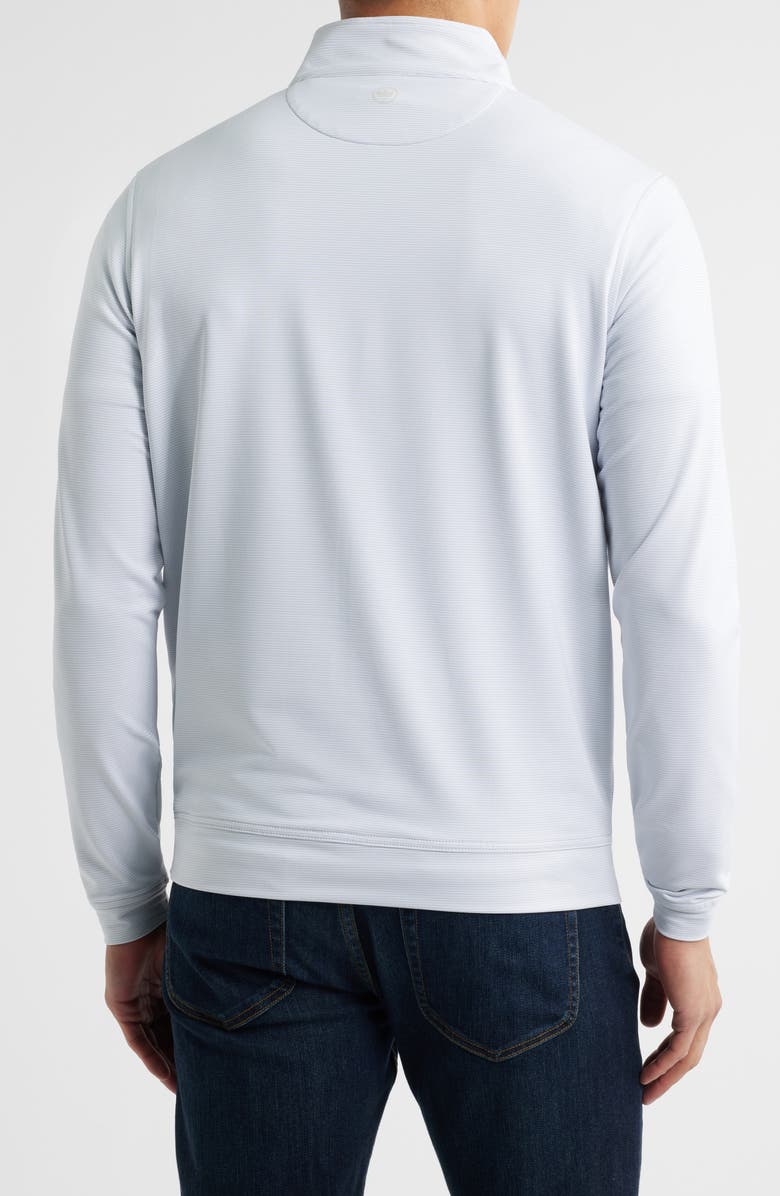 Peter Millar Perth Sugar Stripe Performance Quarter Zip, Alternate, color, 