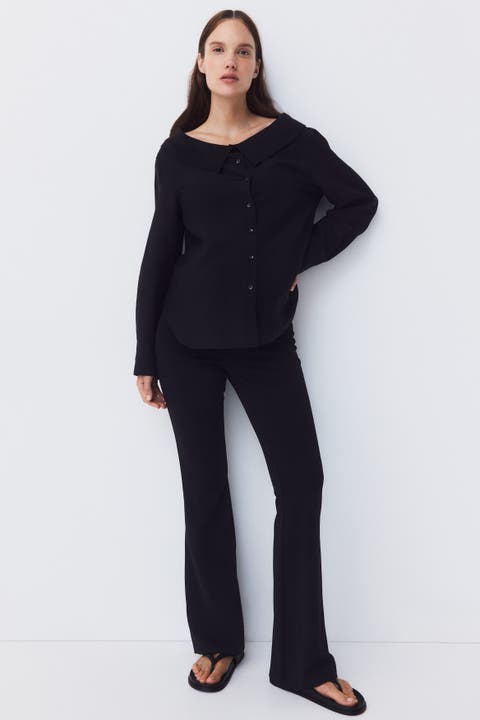 Mama Flared Ponte Leggings