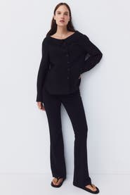 H&M Mama Flared Ponte Leggings
