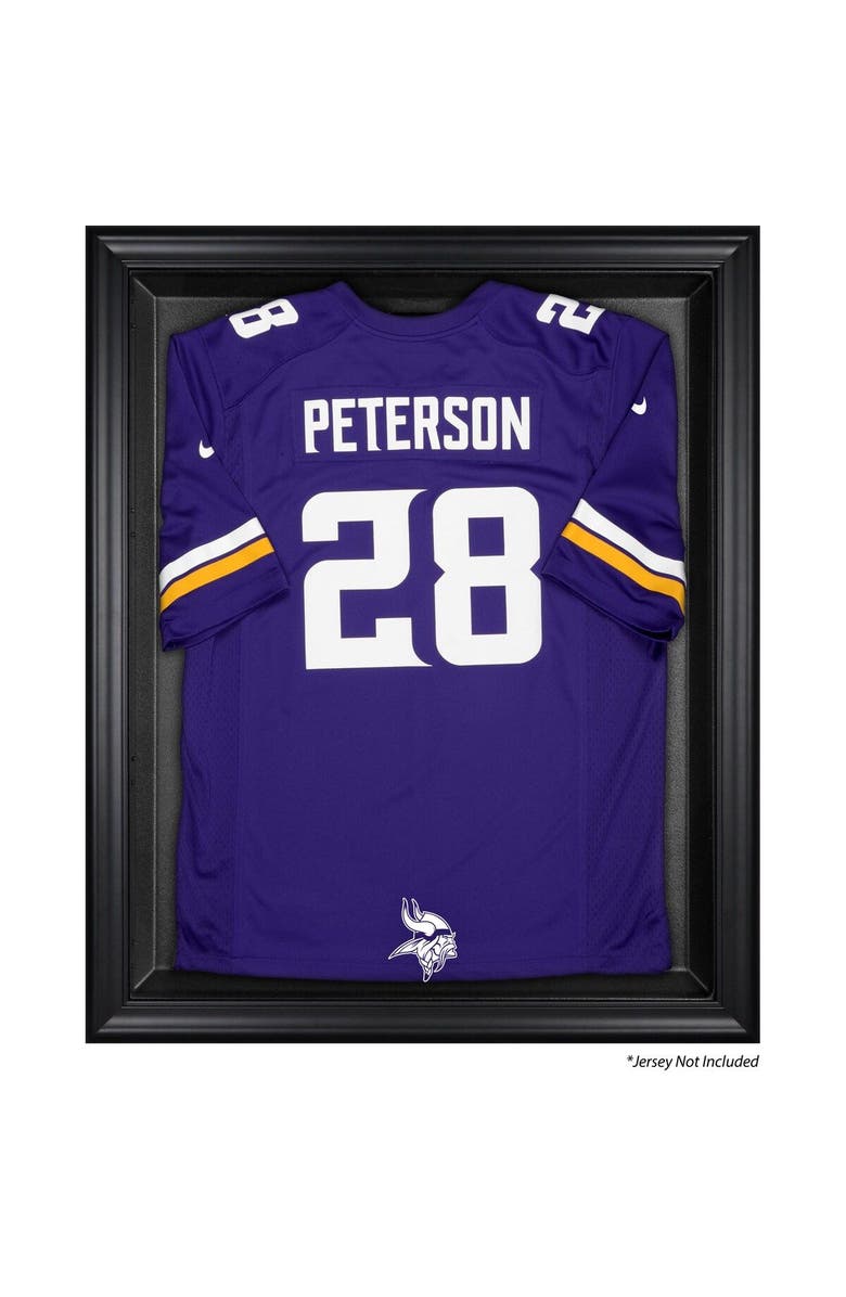 FANATICS AUTHENTIC Minnesota Vikings (2013-Present) Black Framed Jersey Display Case, Main, color, 