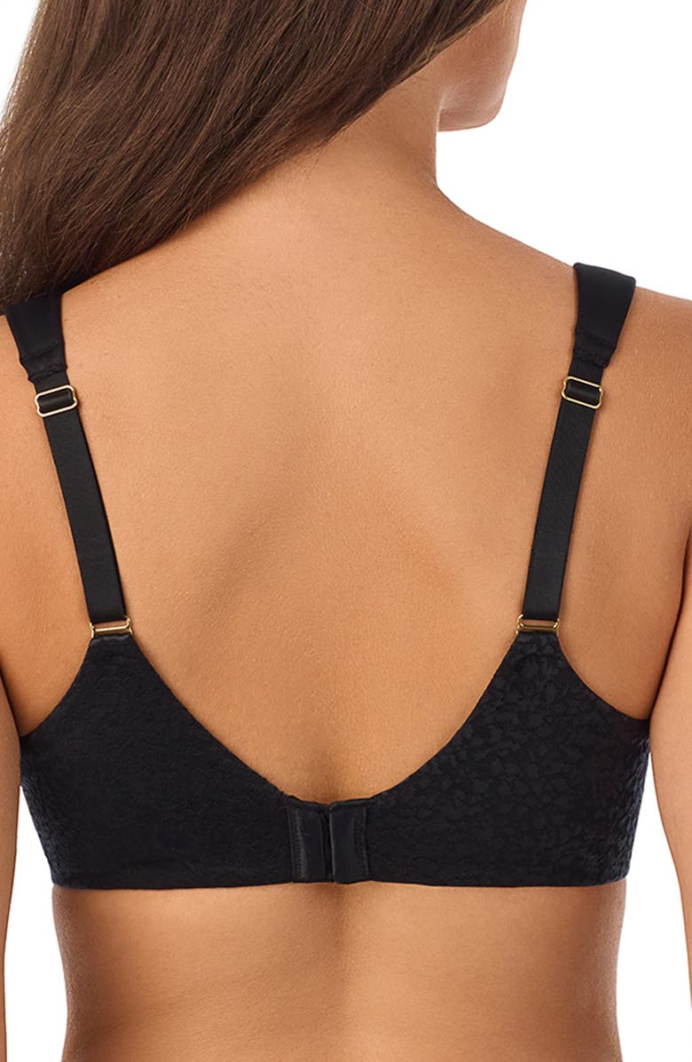 Le Mystère Safari Underwire Unlined Bra, Alternate, color, Black