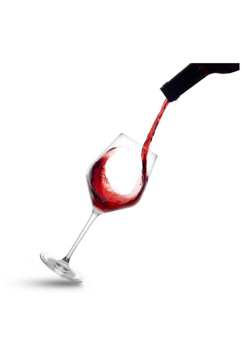 Layla Crystal Red Wine Glasses - Set of 8, Alternate, color, CLEAR